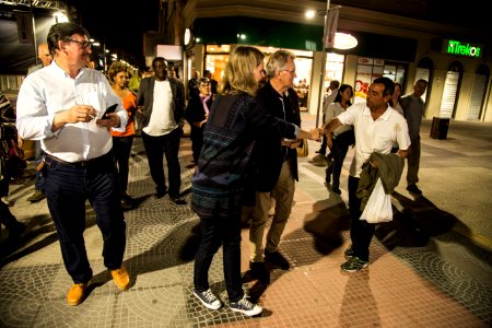 30.09.2019 - Prefeita Paula Mascarenhas e o vice Idemar Barz na caminhada de entrega do Calçadão da rua Andrade Neves - Foto: Gustavo Vara