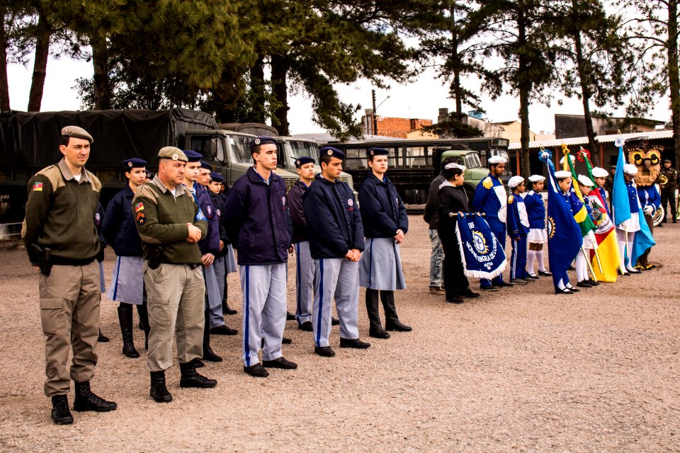 20.08.2019 - Acendimento da chama da Pátria - Foto Michel Corvello