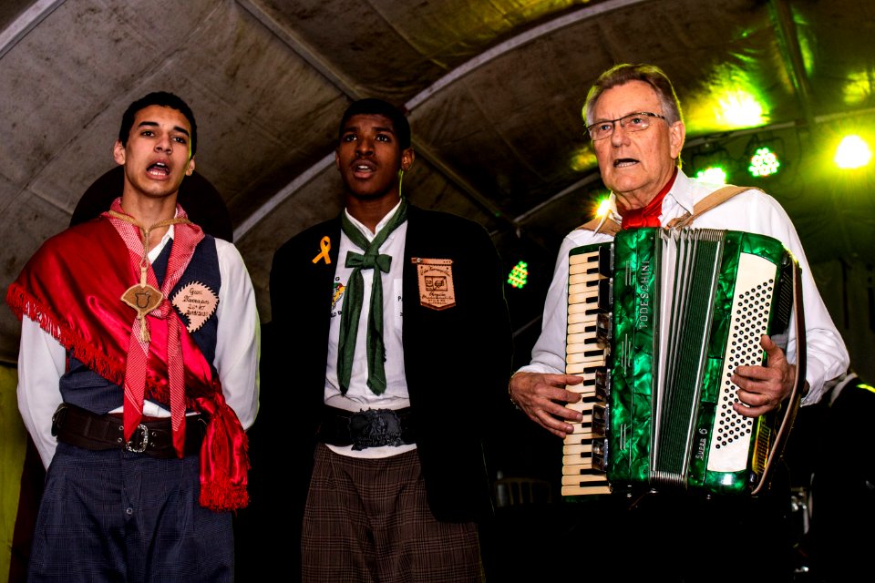 18.09.2019 - Vice-prefeito Idemar Barz prestigia ronda dos CTGs Os Farrapos, Cancela Grande e União Gaúcha - Foto Michel Corvello