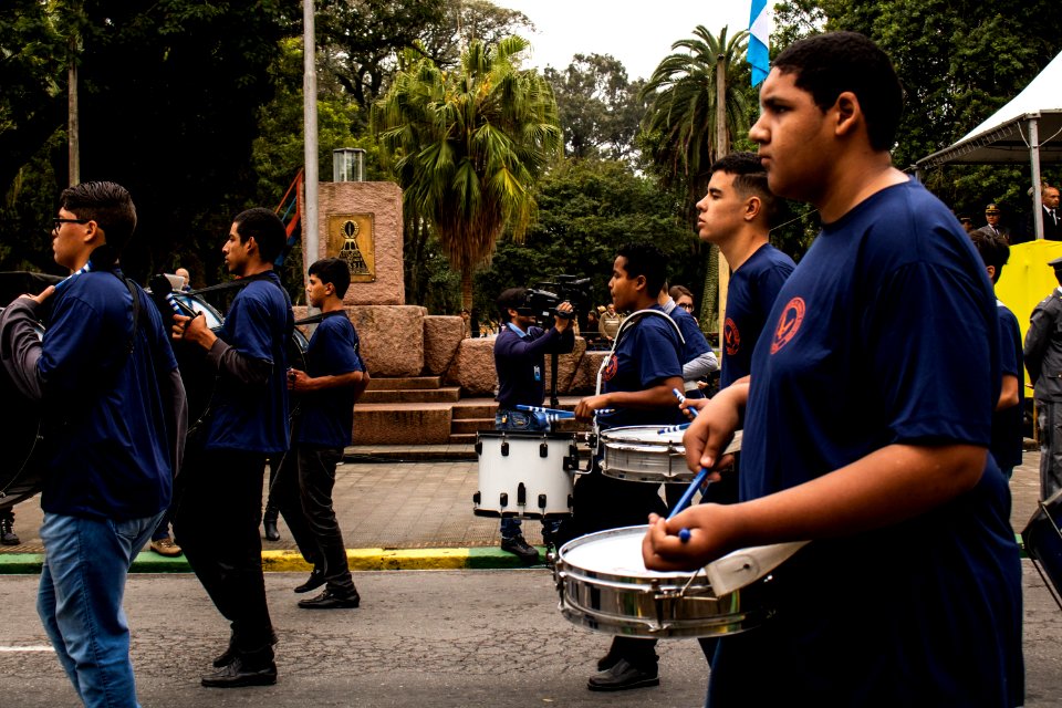 07.09.2019 - Prefeita Paula e o vice-prefeito Idemar Barz prestigiam desfile cívico militar de 7 de setembro - Foto Michel Corvello