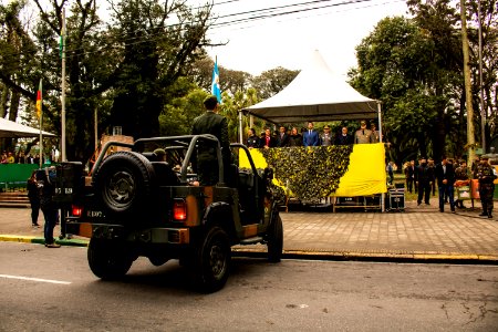 07.09.2019 - Prefeita Paula e o vice-prefeito Idemar Barz prestigiam desfile cívico militar de 7 de setembro - Foto Michel Corvello