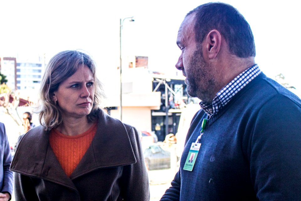 09.07.2019 - Prefeita Paula Mascarenhas visita UPA Areal em comemoração aos 3 anos com a nova secretária Roberta Ribeiro - Foto Michel Corvello