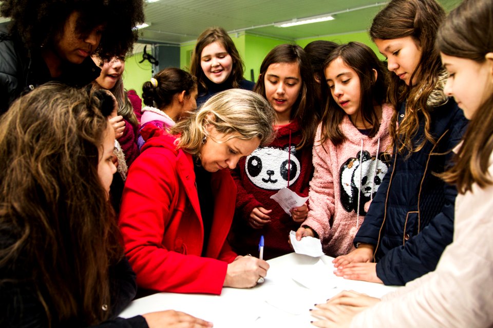 12.09.2019 - Prefeita Paula Mascarenhas realiza a entrega das obras do refeitório e cozinha do Colégio Pelotense - Foto: Gustavo Vara