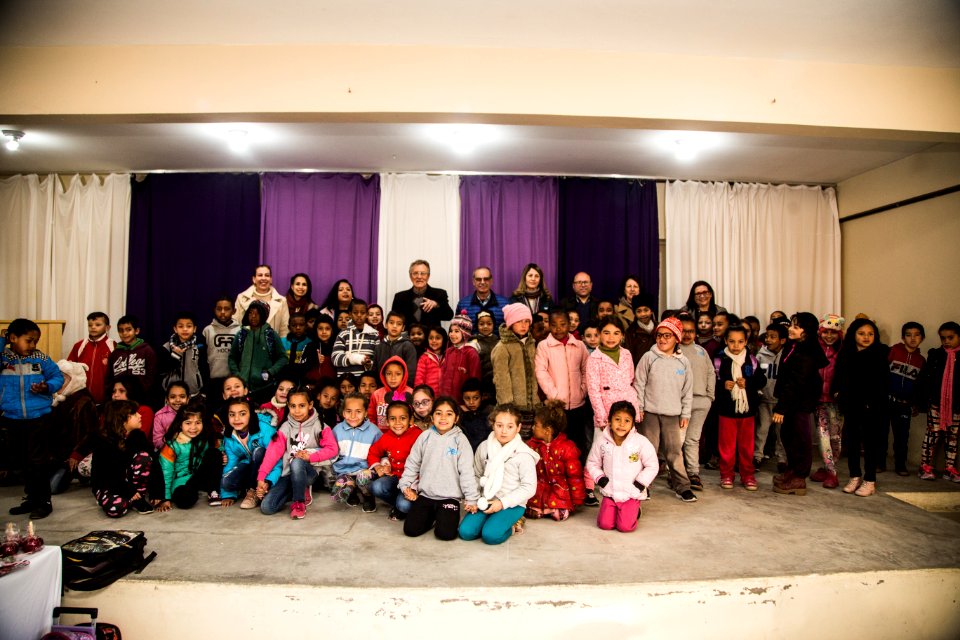 06.08.2019 - Início do turno integral na Emef Mario Maneghetti - Foto: Gustavo Vara