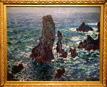 The Rocks of Bel-Ile - Claude Monet photo