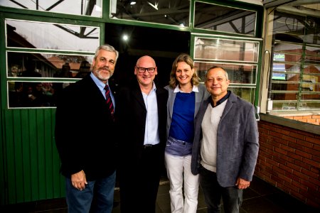 30.08.2019 - Prefeita Paula Mascarenhas realiza q qssinatura de convênio entre Prefeitura e Sesi, para treinamento dos professores da rede municipal para atuarem com a metodologia Sesi Educação- Foto: Gustavo Vara