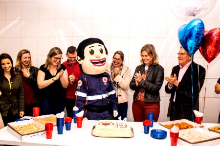 27.08.2019 - Prefeita Paula Mascarenhas prestigia os 14 anos do Samu - Foto Michel Corvello