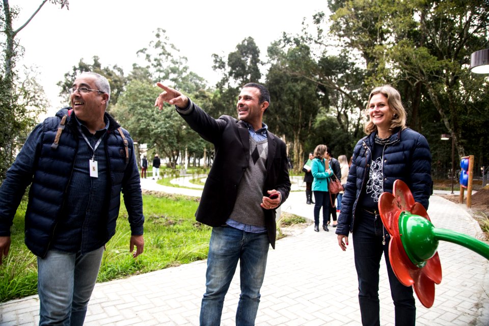 22.08.2019 - Prefeita Paula Mascarenhas participa da inauguração do Parque Anna Laura – Parques para Todos (Alpapato)  - Foto: Gustavo Vara