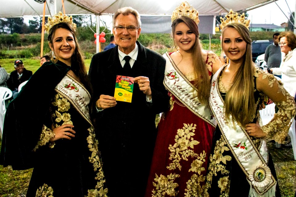 10.08.2019 - Prefeito em exercício Idemar Barz prestigia Roteiro turístico rural de Turuçu - Foto Michel Corvello