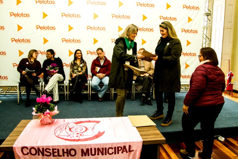 11.09.2019 -  Prefeita Paula Mascarenhas no evento de posse do Conselho dos Direitos da Mulher - Foto: Gustavo Vara