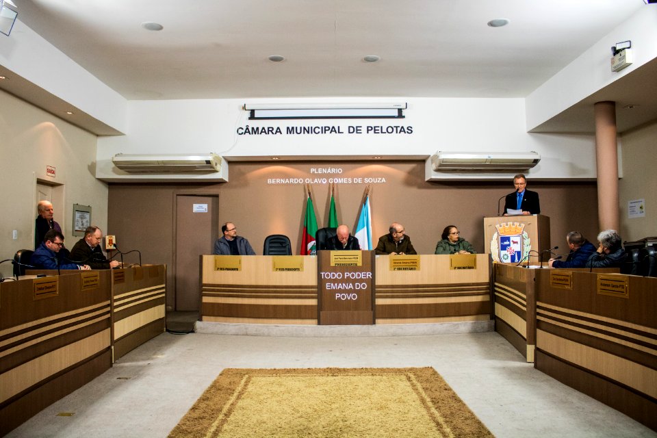 24.07.2019 - Prefeito em exercício Idemar Barz prestigia Sessão Solene em comemoração ao dia do Colono e da Imigração alemã - Foto Michel Corvello