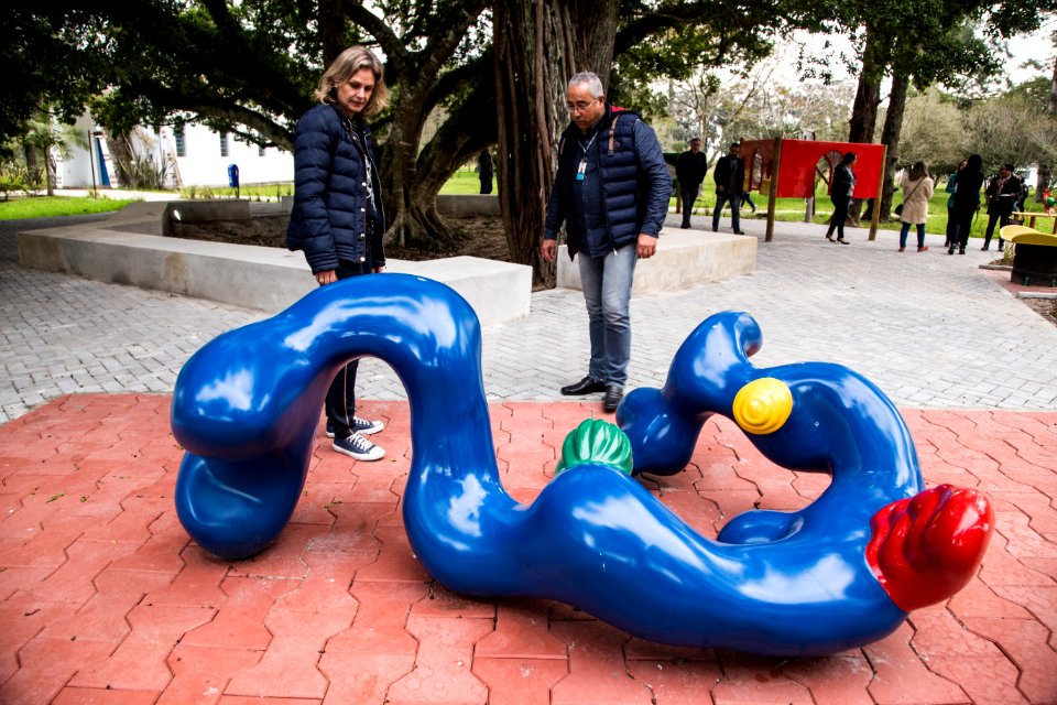 22.08.2019 - Prefeita Paula Mascarenhas participa da inauguração do Parque Anna Laura – Parques para Todos (Alpapato)  - Foto: Gustavo Vara