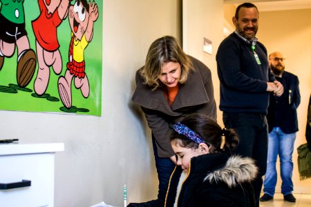 09.07.2019 - Prefeita Paula Mascarenhas visita UPA Areal em comemoração aos 3 anos com a nova secretária Roberta Ribeiro - Foto Michel Corvello
