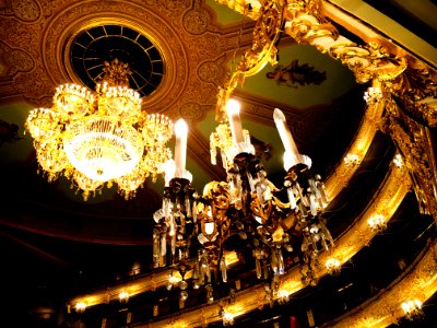 Chandelier in Bolshoi Theatre