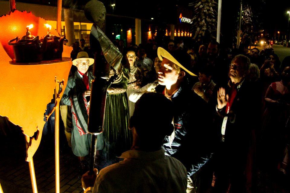14.09.2019 - Vice prefeito Idemar Barz participa da abertura da Semana Farroupilha no Shopping Pelotas - Foto: Gustavo Vara