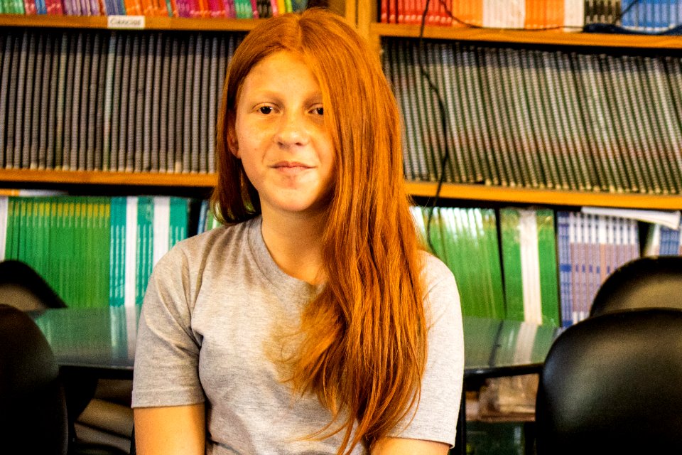 11.10.2019 - Apresentação dos alunos sobre a Olimpíada de Astronomia e Mostra Brasileira de Foguetes - Foto Michel Corvello