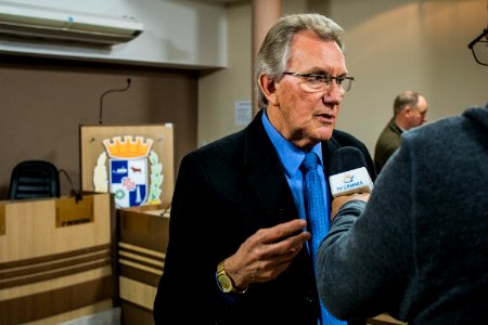 24.07.2019 - Prefeito em exercício Idemar Barz prestigia Sessão Solene em comemoração ao dia do Colono e da Imigração alemã - Foto Michel Corvello