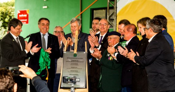 12.08.2019 -  Entrega de trecho de 47 km da BR 116 com a presença do presidente da República, Jair Bolsonaro - Foto: Gustavo Vara