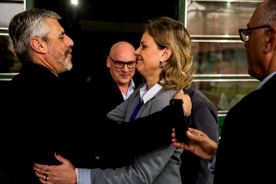 30.08.2019 - Prefeita Paula Mascarenhas realiza q qssinatura de convênio entre Prefeitura e Sesi, para treinamento dos professores da rede municipal para atuarem com a metodologia Sesi Educação- Foto: Gustavo Vara