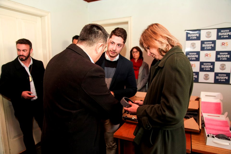 02.07.2019 - Novas tornozeleiras e Visita César Faccioli ao PRP - Fotos Igor Sobral