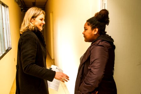 13.08.2019 - Prefeita Paula Mascarenhas em reunião com a secretária estadual do Trabalho e Assistência Social, Regina Becker, para apresentação do programa Tô Ligado! - Foto: Gustavo Vara