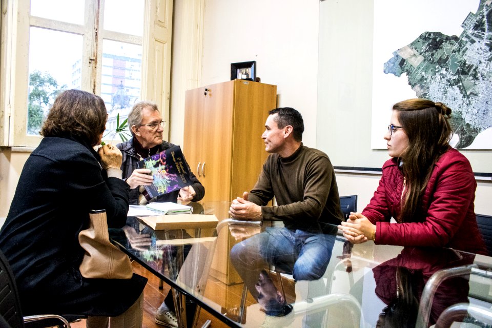 28.06.2019 - Vice-prefeito em reunião sobre o 7º Festival de Dança de Pelotas - Foto Michel Corvello