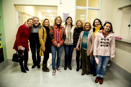 28.06.2019 - Prefeita Paula Mascarenhas e o vice Idemar Barz realizam a entrega das obras de reforma e ampliação da Emei Nestor Rodrigues - Foto: Gustavo Vara