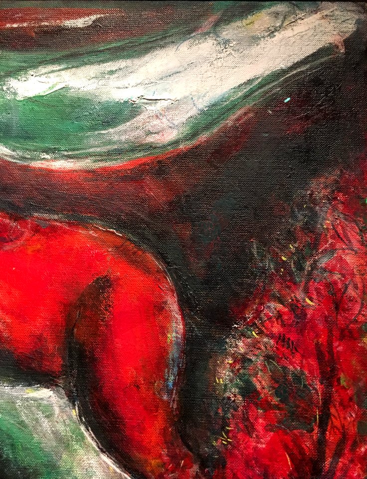Detail from "Nocturne (Night Scene)" - Marc Chagall