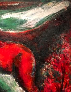 Detail from "Nocturne (Night Scene)" - Marc Chagall