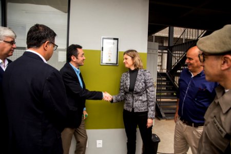 17.06.2019 - Prefeita Paula Mascarenhas no evento de inauguração da nova sede da Patram no Quadrado - Foto: Gustavo Vara