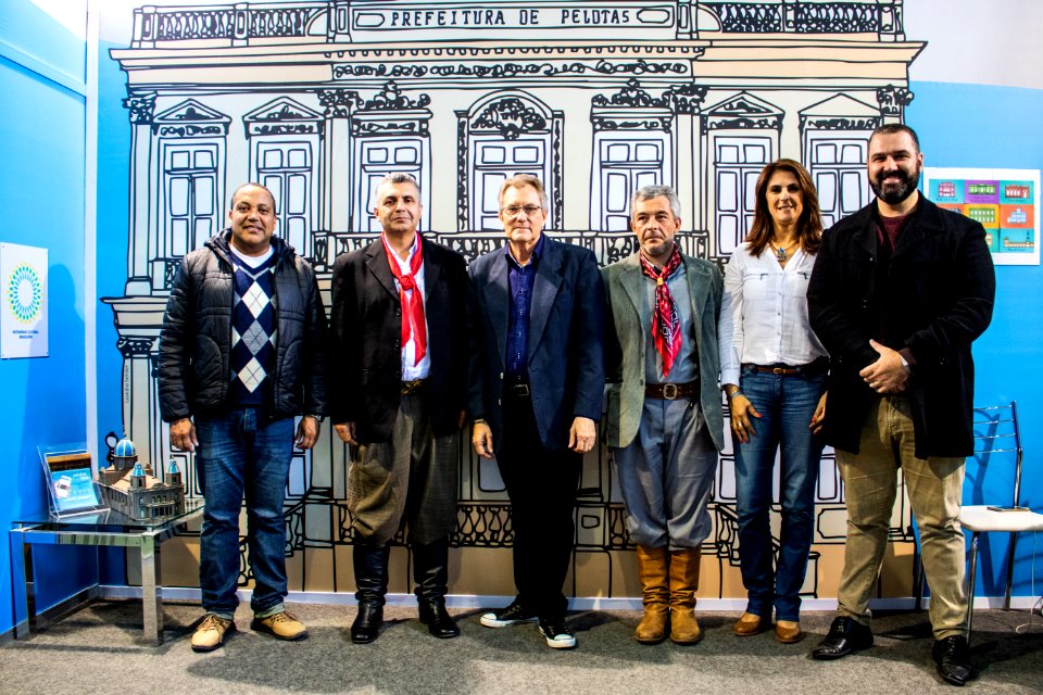 19.06.2019 - Vice-prefeito Idemar Barz encontra com coordenador da 26ª RT sobre a Semana Farroupilha 2019 - Foto Michel Corvello
