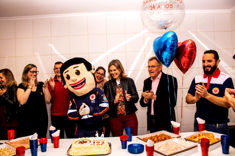 27.08.2019 - Prefeita Paula Mascarenhas prestigia os 14 anos do Samu - Foto Michel Corvello