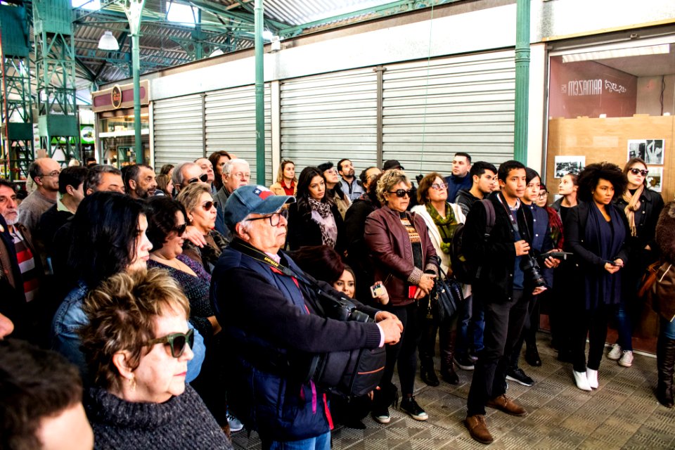 17.07.2019 - Prefeita Paula Mascarenhas prestigia a volta da estátua do Deus Mercúrio para o Mercado - Foto Michel Corvello