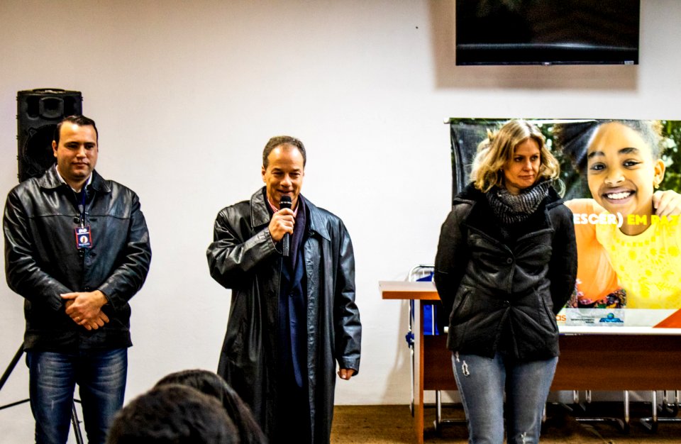 05.07.2019 - Prefeita Paula Mascarenhas prestigia aula inaugural do Espaço da Juventude para os alunos - Foto Michel Corvello