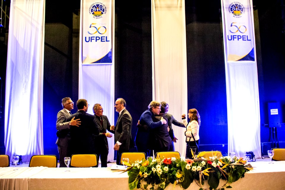 08.08.2019 - Prefeito em exercício prestigia cerimônia de 50 anos da UFPel - Foto Michel Corvello