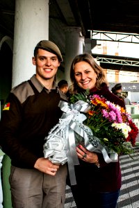 17.07.2019 - Prefeita Paula Mascarenas recebe homenagem dos soldados do 4º BPM - Foto Michel Corvello