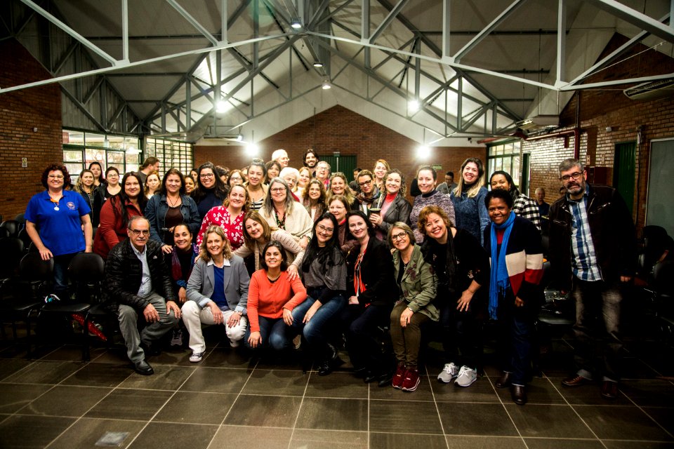 30.08.2019 - Prefeita Paula Mascarenhas realiza q qssinatura de convênio entre Prefeitura e Sesi, para treinamento dos professores da rede municipal para atuarem com a metodologia Sesi Educação- Foto: Gustavo Vara