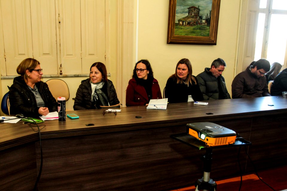 08.07.2019 - Prefeita Paula Mascarenhas participa da reunião com representantes do governo nos conselhos municipais - Foto Igor Sobral