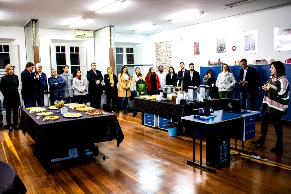 01.07.019 - Prefeita Paula Mascarenhas presente na apresentação do posicionamento de Pelotas na 27ª Fenadoce - Foto Michel Corvello