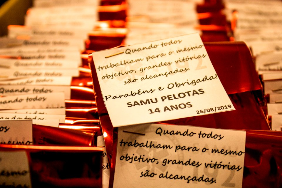 27.08.2019 - Prefeita Paula Mascarenhas prestigia os 14 anos do Samu - Foto Michel Corvello
