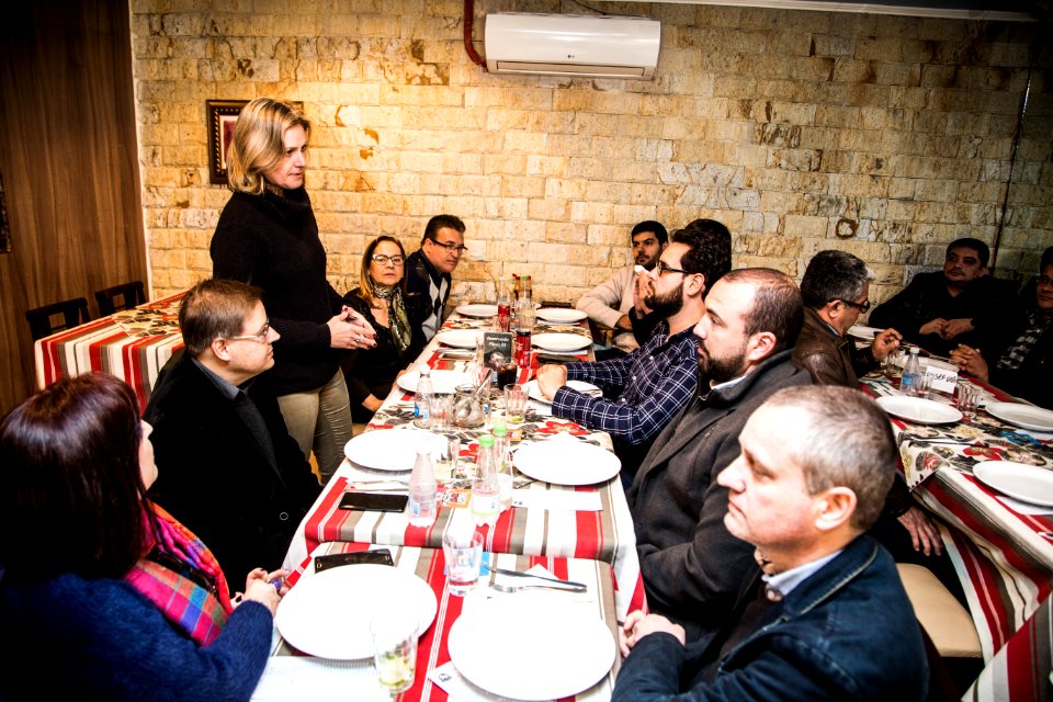 27.06.2019 -  Almoço com o secretário estadual de Desenvolvimento Econômico e Turismo, Ruy Irigaray - Foto: Gustavo Vara