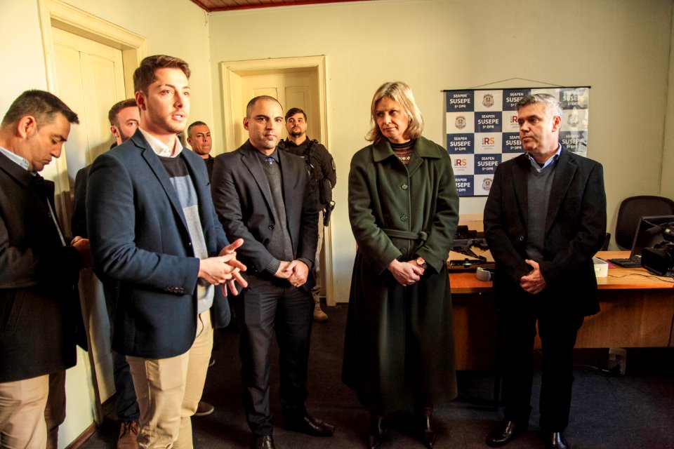 02.07.2019 - Novas tornozeleiras e Visita César Faccioli ao PRP - Fotos Igor Sobral