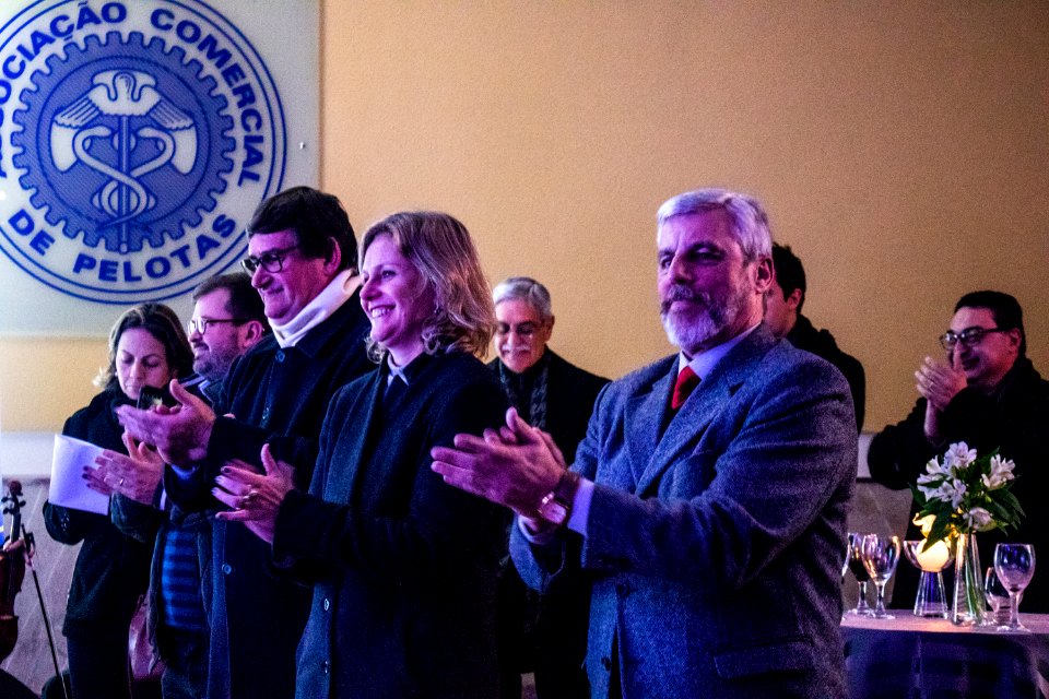 08.07.2019 - Prefeita Paula Mascarenhas prestigia aniversário de 25 anos da Secovi - Foto Michel Corvello