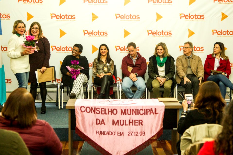 11.09.2019 -  Prefeita Paula Mascarenhas no evento de posse do Conselho dos Direitos da Mulher - Foto: Gustavo Vara