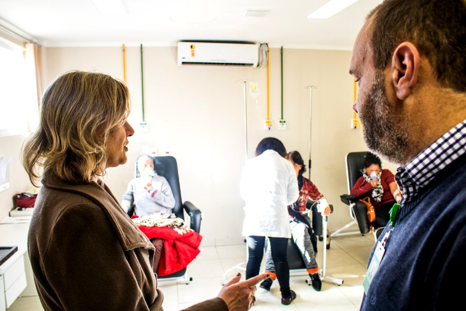 09.07.2019 - Prefeita Paula Mascarenhas visita UPA Areal em comemoração aos 3 anos com a nova secretária Roberta Ribeiro - Foto Michel Corvello