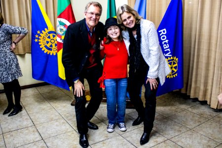 31.05.2019 - Prefeita Paula Mascarenhas e o vice Idemar Barz prestigiam reunião Festiva Conjunta dos Rotary Club Pelotas, Oeste e Suleste com entrega de instrumentos à Orquestra Estudantil Municipal - Foto Michel Corvello