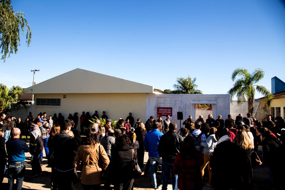 27.06.2019 - Inauguração do novo Espaço da Juventude, junto ao Cras São Gonçalo - Foto: Gustavo Vara