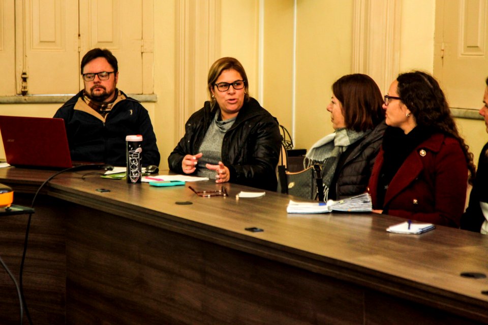 08.07.2019 - Prefeita Paula Mascarenhas participa da reunião com representantes do governo nos conselhos municipais - Foto Igor Sobral