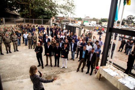17.06.2019 - Prefeita Paula Mascarenhas no evento de inauguração da nova sede da Patram no Quadrado - Foto: Gustavo Vara