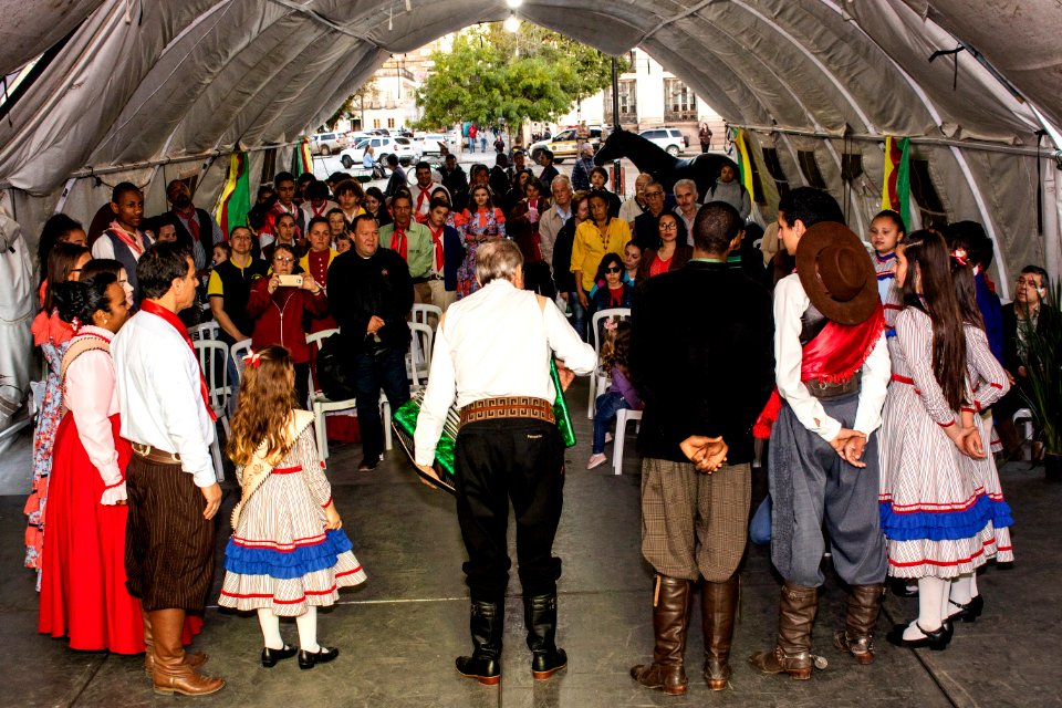 18.09.2019 - Vice-prefeito Idemar Barz prestigia ronda dos CTGs Os Farrapos, Cancela Grande e União Gaúcha - Foto Michel Corvello